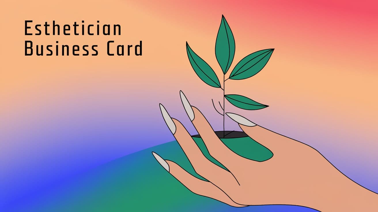 Esthetician Business Card Ideas